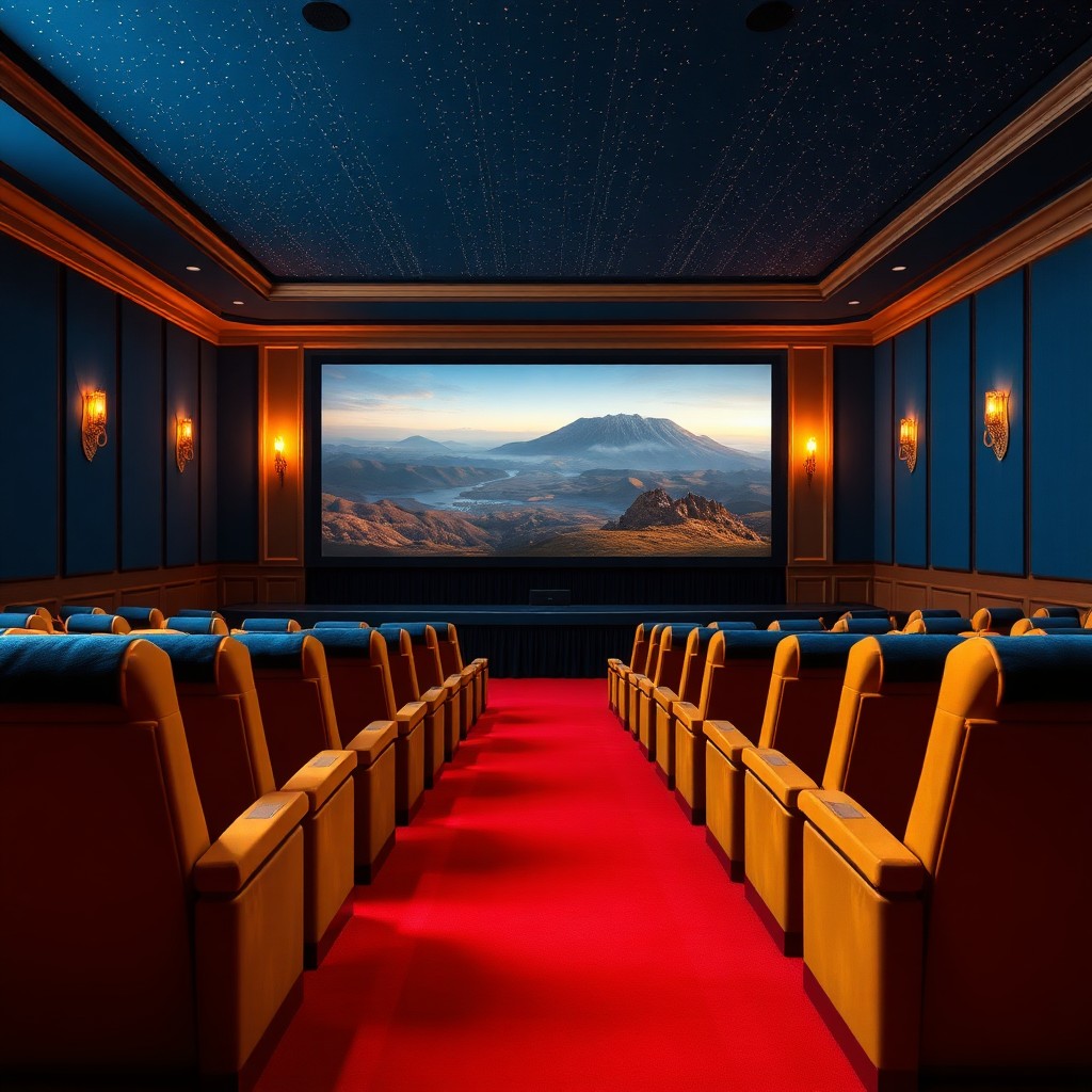 Luxury premiere screening theater